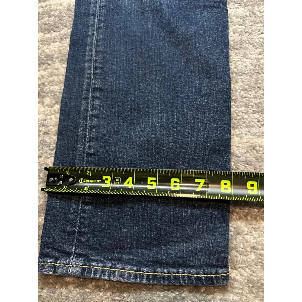 Levi Strauss 502 Jeans Mens W40 L36 (32) Big E Premium Tapered Stretch Denim